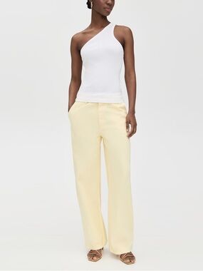 NWT - Ronny Kobo - Matteo Pants - Yellow